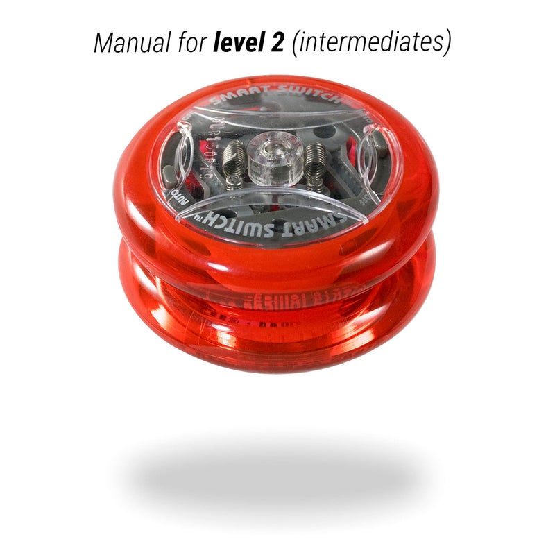 Yomega Power Brain XP yoyo - Includes Synchronized Clutch and a Smart Switch which enables Players to Choose Between auto-Return and Manual Styles of Play + Extra 2 Strings (red) - Image 5